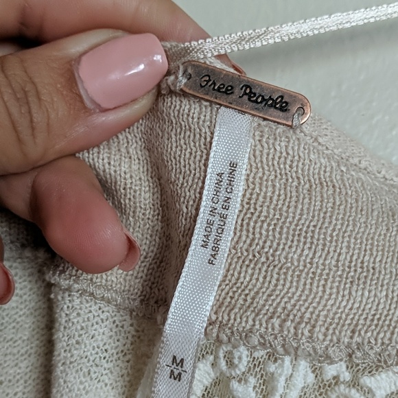 Free people white Blouse - Picture 3 of 3